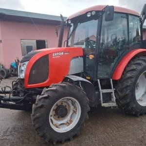 foto 71HP Zetor Proxima 7441 kladka 3t +radlice traktor