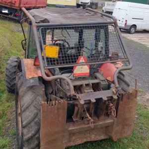 foto lesní ZETOR 9641 Forterra turbo traktor UKT naviják rampovač