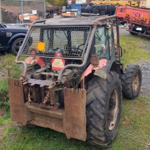 foto lesní ZETOR 9641 Forterra turbo traktor UKT naviják rampovač