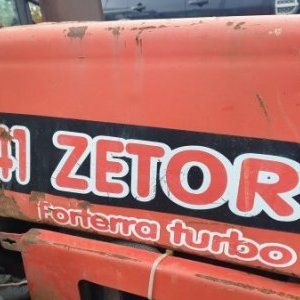 foto lesní ZETOR 9641 Forterra turbo traktor UKT naviják rampovač