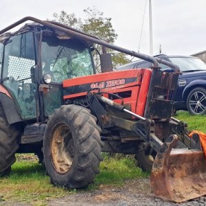 foto lesní ZETOR 9641 Forterra turbo traktor UKT naviják rampovač