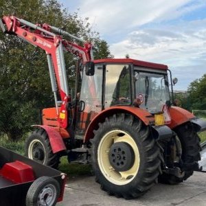 foto 92HP Zetor 9540 NAKLADAČ radlice vidle zametač traktor SPZ