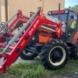 foto 92HP Zetor 9540 NAKLADAČ radlice vidle zametač traktor SPZ